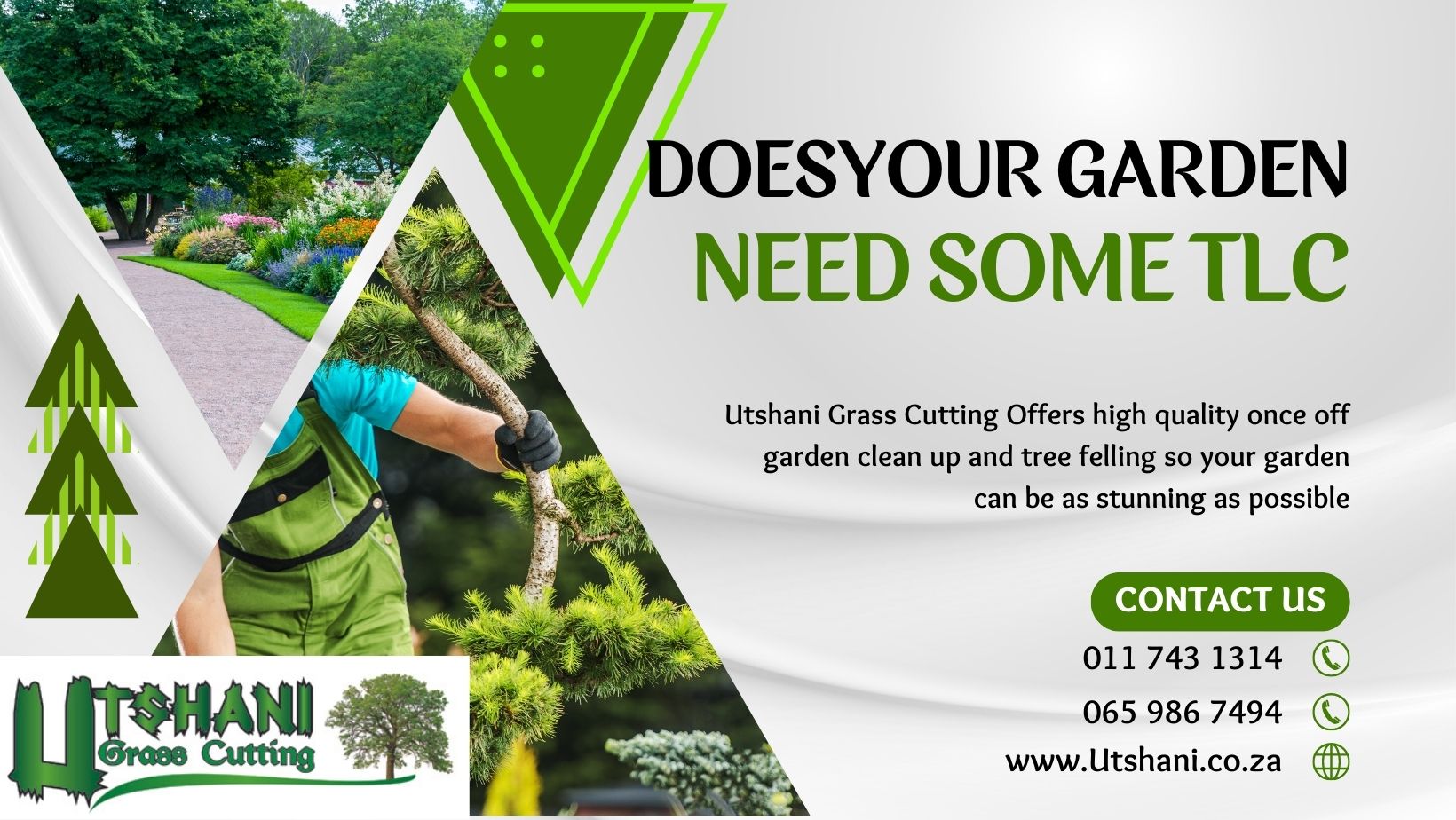 Utshani Grass Cutting_Does your garden need some tlc